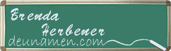 Brenda Herbener Visitenkarte